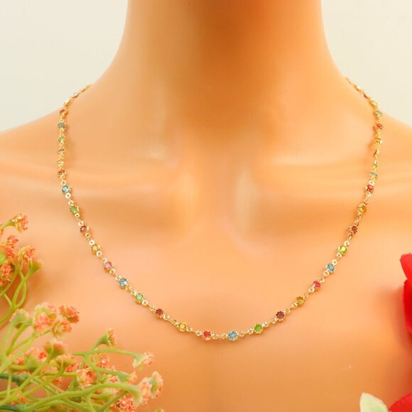 "New Beautiful Design Necklace Chain for Women/Girls, Gift, N570 - Picture 7 of 10